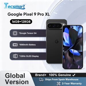 Teléfono inteligente: Google Pixel 9 Pro XL 5G Gemini AI Pantalla OLED de 6,8 pulgadas y 120 Hz Google Tensor G4 Cámara trasera de 50 MP Batería de 5060 mAh Teléfono inteligente: Google Pixel 9 Pro XL 5G Gemini AI Pantalla OLED de 6,8 pulgadas y 120 Hz Google Tensor G4 Cámara trasera de 50 MP Batería de 5060 mAh