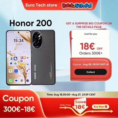 SmartPhone Honor 200 5G Snapdragon 7 Gen 3 6,7 "120Hz pantalla OLED 100W carga rápida 50MP cámara Dual SIM NFC rayos infrarrojos SmartPhone Honor 200 5G Snapdragon 7 Gen 3 6,7 "120Hz pantalla OLED 100W carga rápida 50MP cámara Dual SIM NFC rayos infrarrojos