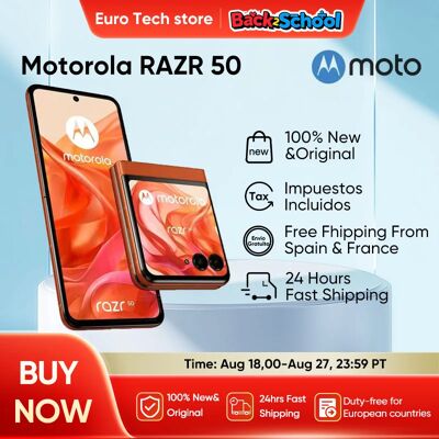 Motorola Moto Razr 50 pantalla doblada teléfono dimensión 7300X 50MP cámara principal 32MP cámara frontal 6,9 "30W carga 4200mAh batería Motorola Moto Razr 50 pantalla doblada teléfono dimensión 7300X 50MP cámara principal 32MP cámara frontal 6,9 "30W carga 4200mAh batería
