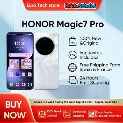 2025 NUEVO HONOR Magic7 Pro 5G Smartphone Snapdragon 8 Elite 6.8''120Hz Pantalla LTPO 100W Carga Versión Global HONOR Magic 7 Pro 2025 NUEVO HONOR Magic7 Pro 5G Smartphone Snapdragon 8 Elite 6.8''120Hz Pantalla LTPO 100W Carga Versión Global HONOR Magic 7 Pro