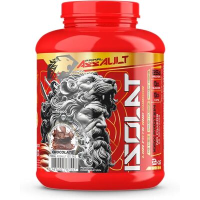 NONE ISOLAT de PRIMAL ASSAULT es el aislado de proteina de suero más avanzado del mercado : la más alta calidad. Sin trucos ni ingredientes ocultos NONE ISOLAT de PRIMAL ASSAULT es el aislado de proteina de suero más avanzado del mercado : la más alta calidad. Sin trucos ni ingredientes ocultos