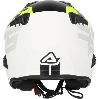 Acerbis - Aria 2206 Graphic - Blanco Azul Rojo - S - Helmet Acerbis - Aria 2206 Graphic - Blanco Azul Rojo - S - Helmet
