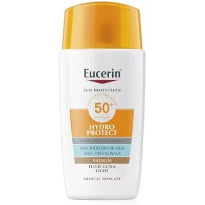 Eucerin Hydro Protect Fluido Ultra Light Color Medio Todo Tipo Pieles SPF50+ 50 ml Eucerin Hydro Protect Fluido Ultra Light Color Medio Todo Tipo Pieles SPF50+ 50 ml