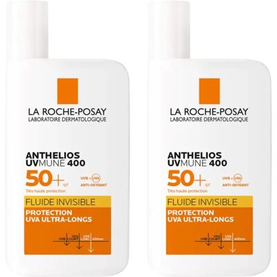 Laroche Posay LA ROCHE-POSAY - Anthelios UVMune 400 Crema Solar Fluida Invisible Sin Perfume SPF 50+ Laroche Posay LA ROCHE-POSAY - Anthelios UVMune 400 Crema Solar Fluida Invisible Sin Perfume SPF 50+