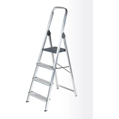Ninguno Arcama - Escalera de Tijera doméstica de aluminio ligeras y resistentes muy fáciles de manejar y desplazar Ninguno Arcama - Escalera de Tijera doméstica de aluminio ligeras y resistentes muy fáciles de manejar y desplazar