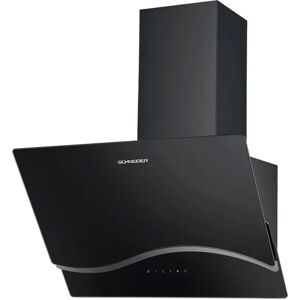 Campana extractora 60 cm, 550 m³/h, 3 velocidades + Booster, Negro/Inoxidable SCHNEIDER SCHDA660EBV Campana extractora 60 cm, 550 m³/h, 3 velocidades + Booster, Negro/Inoxidable SCHNEIDER SCHDA660EBV