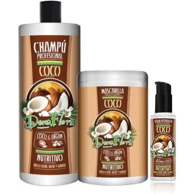 Ninguno PACK PROMOCIONAL DONA FLORA COCO Y ACEITE DE ARGAN-CHAMPU 1000 ML , MASCARILLA 1000 ML Y SERUM 100 ML Ninguno PACK PROMOCIONAL DONA FLORA COCO Y ACEITE DE ARGAN-CHAMPU 1000 ML , MASCARILLA 1000 ML Y SERUM 100 ML