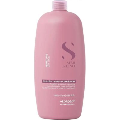 Acondicionador sin enjuague nutritivo Semi Di Lino Moisture de Alfaparf Milano - Cabello seco Acondicionador sin enjuague nutritivo Semi Di Lino Moisture de Alfaparf Milano - Cabello seco