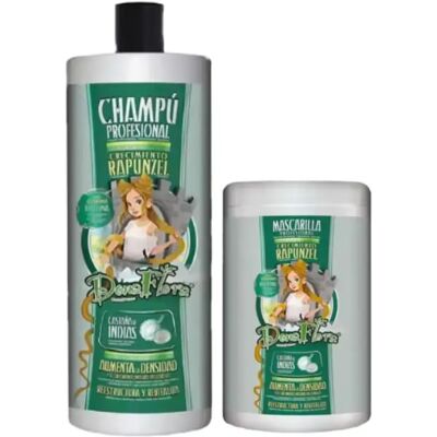 Ninguno PACK DONA FLORA RAPUNZEL , CHAMPU 1000 ML, MASCARILLA 1000 ML Ninguno PACK DONA FLORA RAPUNZEL , CHAMPU 1000 ML, MASCARILLA 1000 ML