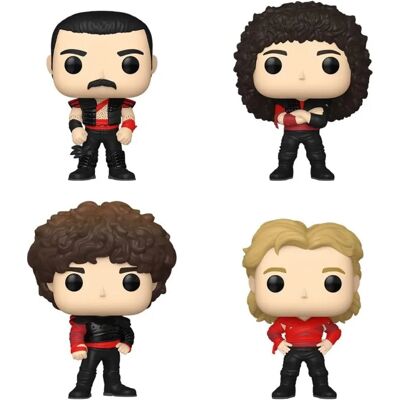 Figura Funko Pop! Rocks Queen Pack-4 Modelo Radio Gaga 70602 - Original - Figuras Miniaturas Coleccionables Para Exhibición - Idea De Regalo - Mercancía Oficial - Juguetes Para Niños Y Adultos - Figura Funko Pop! Rocks Queen Pack-4 Modelo Radio Gaga 70602 - Original - Figuras Miniaturas Coleccionables Para Exhibición - Idea De Regalo - Mercancía Oficial - Juguetes Para Niños Y Adultos -