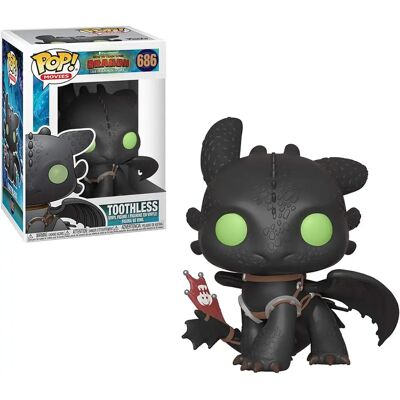 Funko POP! Vinilo: Cómo Entrenar a tu Dragón 3: Toothless - Figura coleccionable Funko POP! Vinilo: Cómo Entrenar a tu Dragón 3: Toothless - Figura coleccionable