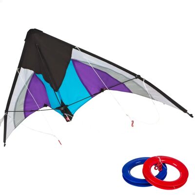 Ninguno Cometa acrobática pop-up morado y blanco CB Toys Ninguno Cometa acrobática pop-up morado y blanco CB Toys