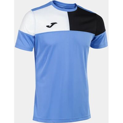 Camiseta M/C Hombre Joma Crew V 103084 Azul Negro Blanco 371 Confortable Camiseta M/C Hombre Joma Crew V 103084 Azul Negro Blanco 371 Confortable