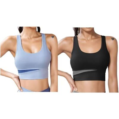 NONE FREES COPES Pack Ahorro 2 Piezas Deportivo Sin Costuras para Mujer NONE FREES COPES Pack Ahorro 2 Piezas Deportivo Sin Costuras para Mujer