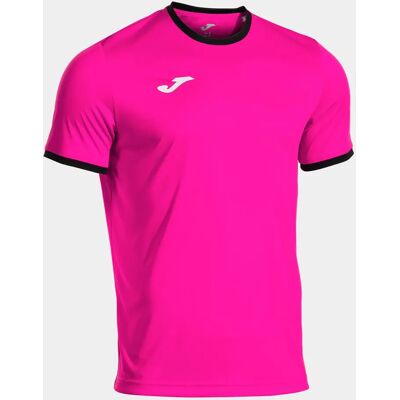 Camiseta M/C Hombre Joma Combi Premium 104494 Rosa Flúor Negro 031 Transpirable Camiseta M/C Hombre Joma Combi Premium 104494 Rosa Flúor Negro 031 Transpirable