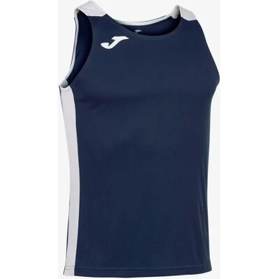 Camiseta S/M Hombre Joma Record II 102222 Marino Blanco 332 Transpirable Camiseta S/M Hombre Joma Record II 102222 Marino Blanco 332 Transpirable