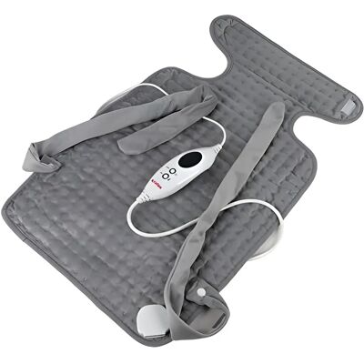 COFAN - Almohadilla Eléctrica Térmica Gris Medida: 65 x 38 cm Con 6 Niveles de Calor COFAN - Almohadilla Eléctrica Térmica Gris Medida: 65 x 38 cm Con 6 Niveles de Calor