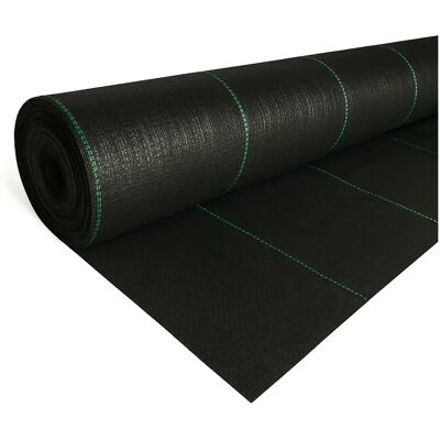JARDIN202 Malla Antihierbas 110g/m² Tela Geotextil Transpirable Control de Maleza Protección Anti-UV Césped Artificial Jardín Huerto JARDIN202 Malla Antihierbas 110g/m² Tela Geotextil Transpirable Control de Maleza Protección Anti-UV Césped Artificial Jardín Huerto