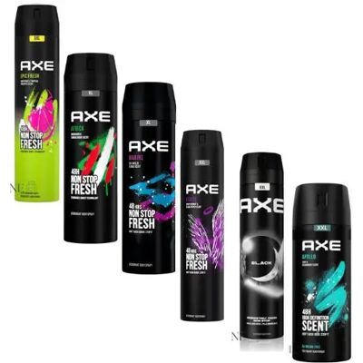 Axe Desodorante Pack Gigante XXL 6 X 250ML Axe Ice Chill, Axe Dark Temptation, Axe Epic Fresh, Axe Gold, Axe Apollo,Axe Excite, Axe Black, Axe Anarchy For Him Axe Desodorante Pack Gigante XXL 6 X 250ML Axe Ice Chill, Axe Dark Temptation, Axe Epic Fresh, Axe Gold, Axe Apollo,Axe Excite, Axe Black, Axe Anarchy For Him