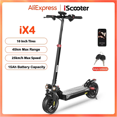 Scooter eléctrico iX4 - 800W, 15Ah, Todoterreno, Antideslizante Scooter eléctrico iX4 - 800W, 15Ah, Todoterreno, Antideslizante