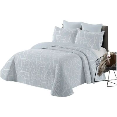 Ninguno Colcha Estampado y Funda de Cojín en Microfibra para Cama 90,105,135,150 Ninguno Colcha Estampado y Funda de Cojín en Microfibra para Cama 90,105,135,150