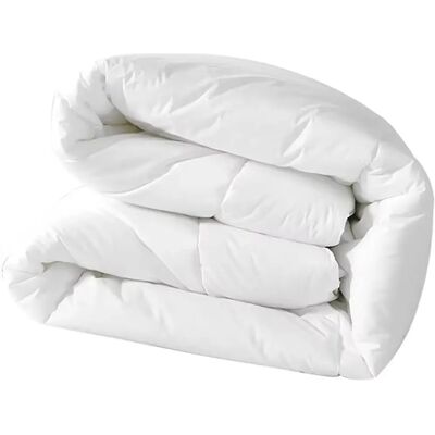 M2 TEC Edredón, Relleno Nórdico Microfibra 400 gr/m2, Edredón para Cama de Fibra Hueca Siliconada Color Blanco, Suave, Cálido Minimalista - (Cama 90/105/135/150/180 - Blanco), Envío desde España M2 TEC Edredón, Relleno Nórdico Microfibra 400 gr/m2, Edredón para Cama de Fibra Hueca Siliconada Color Blanco, Suave, Cálido Minimalista - (Cama 90/105/135/150/180 - Blanco), Envío desde España