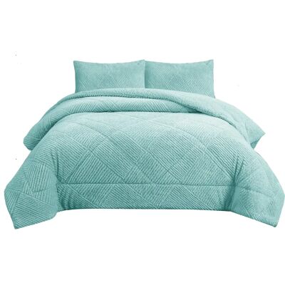 NOVOTEXTIL Edredón de Invierno Sherpa Extra Grueso 560gr/m² Modelo Premium Cálido Suave Sedalina Fibra Hueca Siliconada Borreguito Interior Coralina Exterior Tacto Aterciopelado Inclue 1 o 2 Fundas de NOVOTEXTIL Edredón de Invierno Sherpa Extra Grueso 560gr/m² Modelo Premium Cálido Suave Sedalina Fibra Hueca Siliconada Borreguito Interior Coralina Exterior Tacto Aterciopelado Inclue 1 o 2 Fundas de