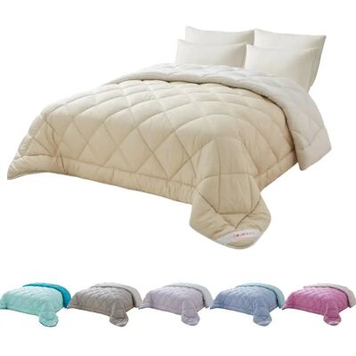 Edredón Nórdico Bicolor Novotextil - Largo 270cm - Cama 90-180 - Relleno Fibra Siliconada 350gr/m2 - Microfibra Premium - Suave Edredón Nórdico Bicolor Novotextil - Largo 270cm - Cama 90-180 - Relleno Fibra Siliconada 350gr/m2 - Microfibra Premium - Suave