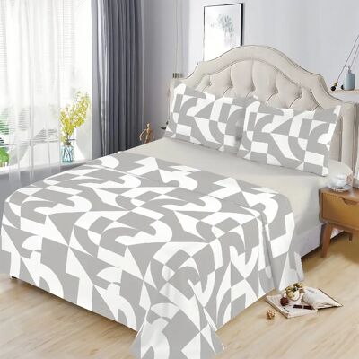 Ninguno PlusHome Juego de Sábanas de Microfibra de Poliéster Suave Hasta 5 Piezas Tapa, Sábana Bajera y Fundas de Almohada Cama 90 160x260, 135 210x260, 150 230x260 cm 180 250x270 cm Ninguno PlusHome Juego de Sábanas de Microfibra de Poliéster Suave Hasta 5 Piezas Tapa, Sábana Bajera y Fundas de Almohada Cama 90 160x260, 135 210x260, 150 230x260 cm 180 250x270 cm