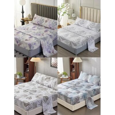Ninguno Juego de sábanas de Microfibra Satén Modelo ALEATORIO. Suave, fresco y ligero. Ideal para Primavera y Verano. Tamaños Cama90/105/135/150/180/200 Elegante Dormitorio. Ninguno Juego de sábanas de Microfibra Satén Modelo ALEATORIO. Suave, fresco y ligero. Ideal para Primavera y Verano. Tamaños Cama90/105/135/150/180/200 Elegante Dormitorio.