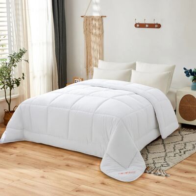 Novotextil Relleno Nórdico Microfibra Blanco Hipoalergénico Edredón de Gramaje 350g Tacto Pluma Ideal Todo el Año Suave Ligero Cálido Proporciona Confort Calidez Perfecto Personas con Alergias Novotextil Relleno Nórdico Microfibra Blanco Hipoalergénico Edredón de Gramaje 350g Tacto Pluma Ideal Todo el Año Suave Ligero Cálido Proporciona Confort Calidez Perfecto Personas con Alergias