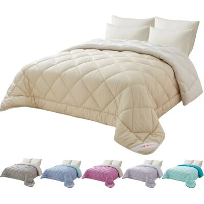 Novotextil Edredón Nórdico Bicolor 100% Microfibra 350 g/m2 – Relleno Invierno Suave, Ligero, Reversible y Transpirable Novotextil Edredón Nórdico Bicolor 100% Microfibra 350 g/m2 – Relleno Invierno Suave, Ligero, Reversible y Transpirable