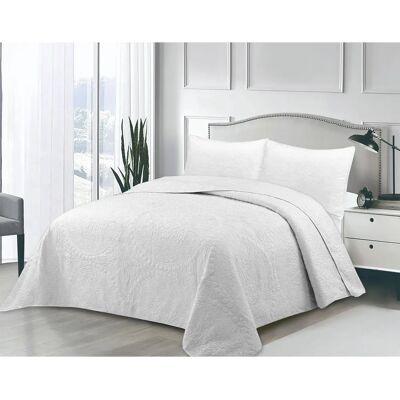 Novotextil Colcha Boutí Bordada Artesanal Tamaño Ajustable 90 a 150 cm Interior 100% Algodón Exterior Microfibra Suave Inclue Fundas de Almohada a Juego Cubrecama Ligero Verano Entretiempo – Diseño Novotextil Colcha Boutí Bordada Artesanal Tamaño Ajustable 90 a 150 cm Interior 100% Algodón Exterior Microfibra Suave Inclue Fundas de Almohada a Juego Cubrecama Ligero Verano Entretiempo – Diseño