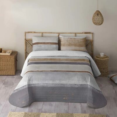 Ninguno NATURALS - Colcha Bouti Estampada - Tejido Microfibra 100% Poliéster Extra Suave - Relleno 100% Poliéster - Fabricado en España - Modelos Geométricos - Cama 90/135/150/180 cm Ninguno NATURALS - Colcha Bouti Estampada - Tejido Microfibra 100% Poliéster Extra Suave - Relleno 100% Poliéster - Fabricado en España - Modelos Geométricos - Cama 90/135/150/180 cm