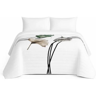 Naturales NATURALS - Colcha Bouti Estampada - Tejido 100% Algodón Extra Suave - Relleno 120 Gramos - Modelos Florales - Cama 90/135/150/180 Cm Naturales NATURALS - Colcha Bouti Estampada - Tejido 100% Algodón Extra Suave - Relleno 120 Gramos - Modelos Florales - Cama 90/135/150/180 Cm