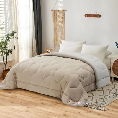 NOVOTEXTIL EDREDON NORDICO BICOLOR REVERSIBLE 4 ESTACIONES Colcha Suave y Ligera Relleno de Fibra Antialérgico Tamaños 150x220 180x220 220x220 240x220 CM Para Cama Individual Doble o King - Lavable NOVOTEXTIL EDREDON NORDICO BICOLOR REVERSIBLE 4 ESTACIONES Colcha Suave y Ligera Relleno de Fibra Antialérgico Tamaños 150x220 180x220 220x220 240x220 CM Para Cama Individual Doble o King - Lavable