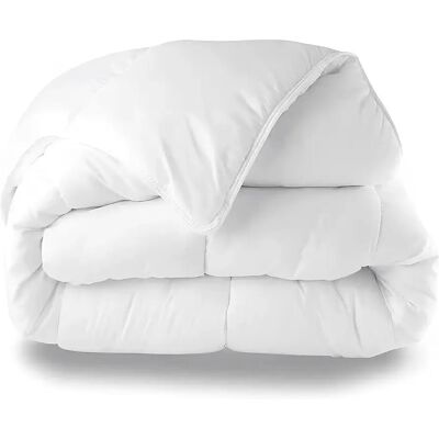 HERSIG EDREDON Relleno Nórdico para Invierno y Otoño, Edredón Cama Nórdico BLANCO CAMA 90CM,105CM,135CM,150CM 150-240CM x 220 cm, de Fibra Hueca, GROSOR 400- 450gr/m² Transpirable,Suave y antiácaros, HERSIG EDREDON Relleno Nórdico para Invierno y Otoño, Edredón Cama Nórdico BLANCO CAMA 90CM,105CM,135CM,150CM 150-240CM x 220 cm, de Fibra Hueca, GROSOR 400- 450gr/m² Transpirable,Suave y antiácaros,