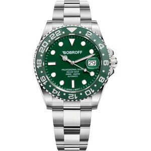 Bobroff Reloj Unisex Analogico Automatico con Correa de Acero inoxidable BF0005 Bobroff Reloj Unisex Analogico Automatico con Correa de Acero inoxidable BF0005
