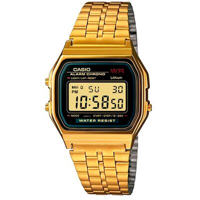 Reloj Casio Digital A159WGEA-1EF Vintage Unisex Dorado Reloj Casio Digital A159WGEA-1EF Vintage Unisex Dorado