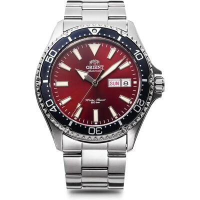 Reloj Orient Kamasu RN-AA0003R JDM 41.8mm cristal de zafiro 200m WR English-Kanji Reloj Orient Kamasu RN-AA0003R JDM 41.8mm cristal de zafiro 200m WR English-Kanji