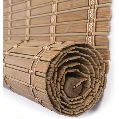 NONE MEJORADA Cortina Persiana de Madera Incluye Accesorios, Estor de Bambú Enrollable para Ventana y Puerta(DIMENSIONES ANCHO X LARGO) NONE MEJORADA Cortina Persiana de Madera Incluye Accesorios, Estor de Bambú Enrollable para Ventana y Puerta(DIMENSIONES ANCHO X LARGO)