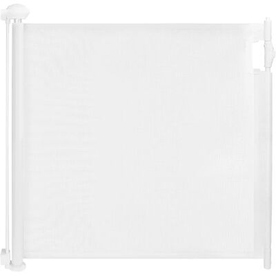 Nobleza Puerta Seguridad Bebé Extensibles, Barrera Seguridad Nños y Perros, 0-180 cm Retráctil Vallas para Escaleras y Pasillos Nobleza Puerta Seguridad Bebé Extensibles, Barrera Seguridad Nños y Perros, 0-180 cm Retráctil Vallas para Escaleras y Pasillos