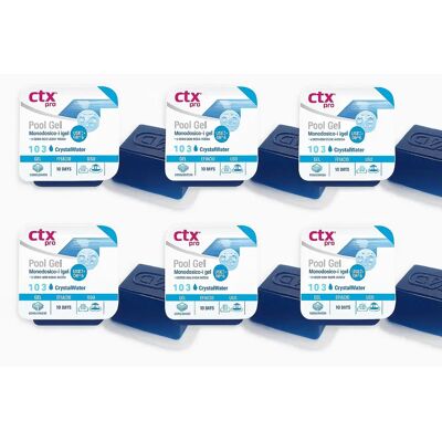 PoolGel CTX39 - Pastillas Floculantes Azules - 90g PoolGel CTX39 - Pastillas Floculantes Azules - 90g