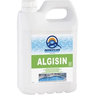 Quimicamp Algisin - Algicida No Espumante para Saneamiento de Agua en Piscinas, Spas, etc - 5 Litros Quimicamp Algisin - Algicida No Espumante para Saneamiento de Agua en Piscinas, Spas, etc - 5 Litros