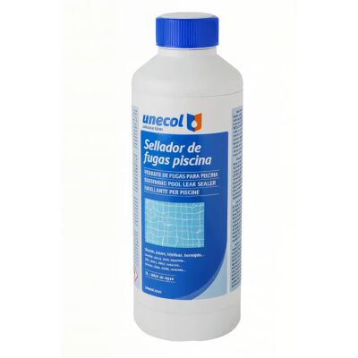 Ninguno Unecol - Sellador de Fugas Piscina Unecol 1L – Repara Grietas y Filtraciones sin Vaciar – Apto para Gresite, Liner, PVC, Hormigón – Agua Dulce o Salada Ninguno Unecol - Sellador de Fugas Piscina Unecol 1L – Repara Grietas y Filtraciones sin Vaciar – Apto para Gresite, Liner, PVC, Hormigón – Agua Dulce o Salada
