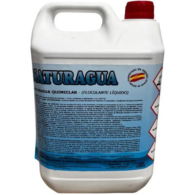 Ninguno Fluoculante Líquido para Piscinas 6 Kg Clarificante de Agua Turbia Concentrado con Acción Rápida No Espumante Compatible con Filtros de Arena y Vidrio Uso con Cloro, Bromo, Sal o Tricloro Ninguno Fluoculante Líquido para Piscinas 6 Kg Clarificante de Agua Turbia Concentrado con Acción Rápida No Espumante Compatible con Filtros de Arena y Vidrio Uso con Cloro, Bromo, Sal o Tricloro