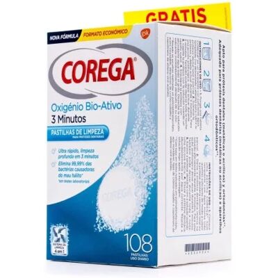 Ninguno Corega Oxigeno Bio Activo Limpieza Prótesis Dental 108 Tabletas Ninguno Corega Oxigeno Bio Activo Limpieza Prótesis Dental 108 Tabletas