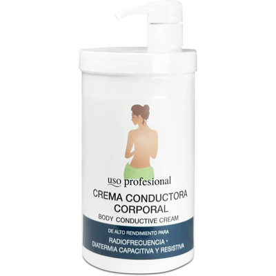 NONE Crema Conductora Radiofrecuencia Corporal - Alto Rendimiento para Diatermia Capacitiva y Resistiva NONE Crema Conductora Radiofrecuencia Corporal - Alto Rendimiento para Diatermia Capacitiva y Resistiva