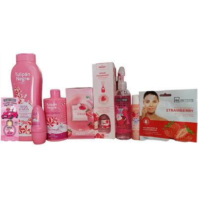 Ninguno Pack Fresa y Nata Productos de cosmética y hogar "The fruit company" "Tulipán negro" "Prady" "Saphire" "IDC Institute" Ninguno Pack Fresa y Nata Productos de cosmética y hogar "The fruit company" "Tulipán negro" "Prady" "Saphire" "IDC Institute"