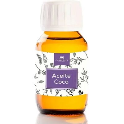Camassia Aceite de coco Aceites vegetales Refinado 100% aceite, puro y natural sin ningún aditivo Camassia Aceite de coco Aceites vegetales Refinado 100% aceite, puro y natural sin ningún aditivo